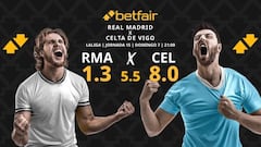 Real Madrid vs. Celta de Vigo: horario, dónde ver, pronósticos y clasificación
