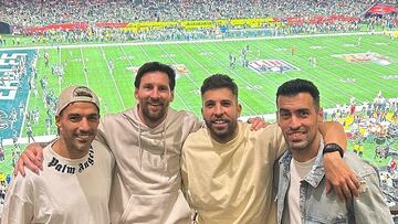 Messi, Suárez y el Inter Miami se unen a la fiesta del Super Bowl
