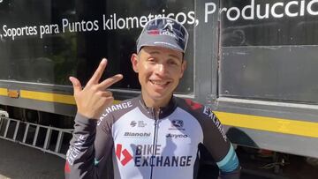 Esteban Chaves contento con su rendimiento en la Volta Catalunya