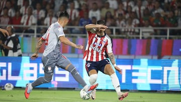 Junior y Santa Fe empataron 1-1 en la ida de la Superliga BetPlay.