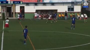 El hijo de un histórico de nuestro fútbol que brilla en el Madrid: atentos al balón que filtra