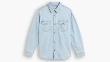 Camisa vaquera de fit relajado Levi's Western de color azul ¨ªndigo con efecto lavado para hombre en Amazon