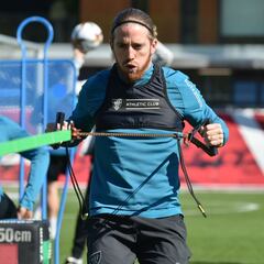 Muniain: "Vivimos estos días con mucha ilusión y tranquilidad"