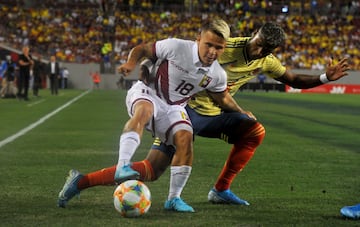 Colombia y Venezuela empataron sin goles en el Raymond James Stadium. El equipo de Queiroz hizo más por el partido y tuvo las opciones más claras. 