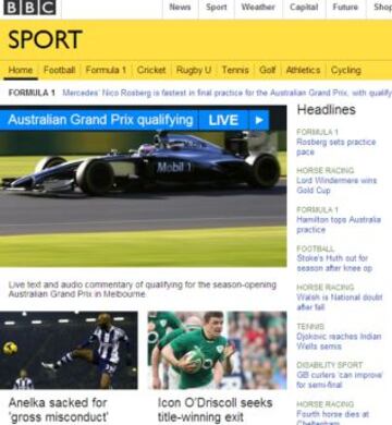 Portadas de la prensa extranjera