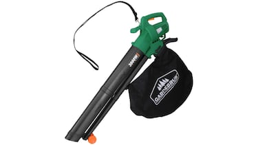 Limpia tu jardín con este soplador de hojas que aspira y tritura