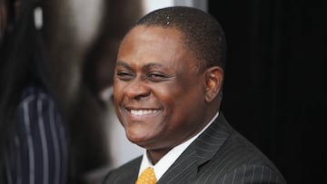 NEW YORK, NY - DECEMBER 16:  Dr. Bennet Omalu attends the &quot;Concussion&quot; New York premiere at AMC Loews Lincoln Square on December 16, 2015 in New York City.  (Photo by Jim Spellman/WireImage)