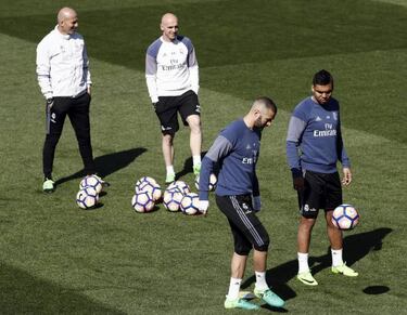 Zidane's squad facing April test of Atlético, Barcelona and Bayern