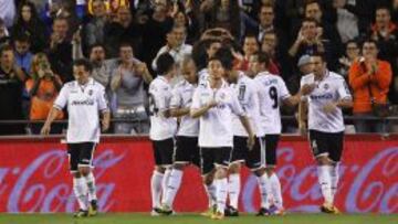 03/11/12 FUTBOL PARTIDO DE PRIMERA DIVISION
 VALENCIA ATLETICO DE MADRID
 1-0 GOL DE SOLDADO ALEGRIA