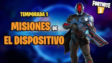 Misiones de El Dispositivo en Fortnite Cap&iacute;tulo 3 Temporada 1: c&oacute;mo completarlas y recompensas