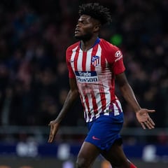 Thomas, la nueva arma del Atlético a balón parado