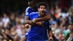 Hazard y Diego Costa dirigen el baño del Chelsea al Arsenal