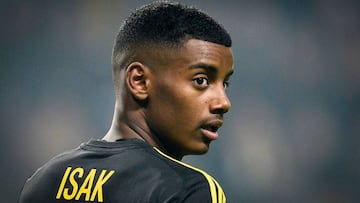 El delantero sueco, Alexander Isak.