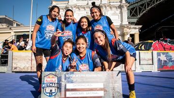 Estrellas de barrio: Soponcias, el equipo femenino que irá a Brasil