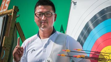Kim Woojin rompe récord olímpico y mundial en tiro con arco