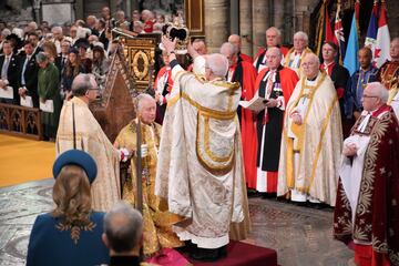 Ceremonia de corronación de Carlos III y Camila