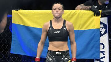 La ucraniana Maryna Moroz se impuso a Mariya Agapova en Las Vegas, y lanzó un mensaje contundente de apoyo a su país tras la invasión rusa a su país.