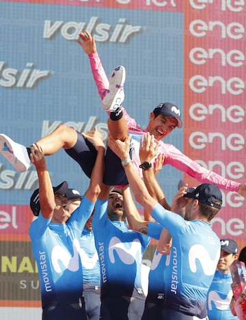 Richard Carapaz ya es un Grande del ciclismo. El ecuatoriano ha ganado la primera Gran Vuelta de su carrera deportiva tras subir a lo mÃ¡s alto del podio en el Giro de Italia 2019.