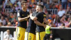 El Atlético ganó en Mestalla en los dos últimos años