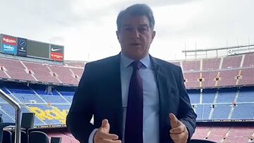 Laporta promete fichajes tras la debacle en Champions