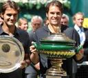 Federer y Hass harán pareja en el torneo de dobles de Halle