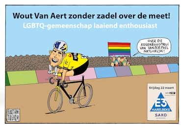 La E3 Saxo Classic saca un cartel que indigna al ciclismo y a la comunidad LGBTI