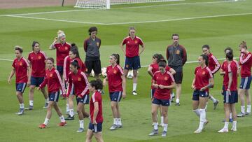 La Selección se entrenó ayer en el Stade Oceane, donde esta tarde se enfrentará a China.