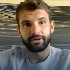 Dimitrov hace la colada "dos veces al día" y volverá a estudiar