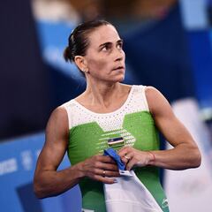 Emoción por Chusovitina: ocho Juegos, 46 años y tres países