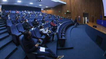 Certificación de los médicos en el auditorio