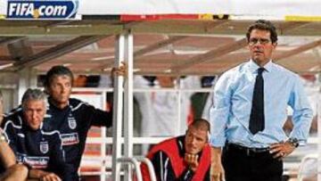 <b>NO EMPIEZA BIEN. </b>La Prensa inglesa cargó contra Fabio Capello.