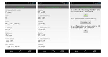 Ahorra batería en el móvil con la desactivación automática del Wifi
