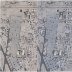 Imágenes satelitales descubren la escalada militar de Estados Unidos en Oriente Medio mientras avanzan las conversaciones con Irán