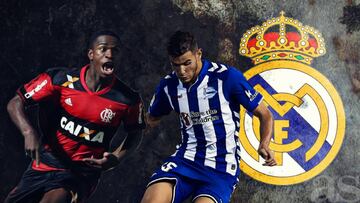 Vinicius y Theo Hern&aacute;ndez, los dos nuevos refuerzos del Real Madrid.