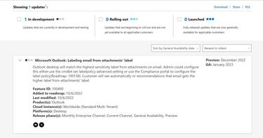 Microsoft mejorará las etiquetas de Outlook para aumentar la seguridad de los mensajes