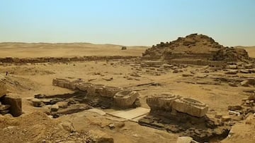 Descubren en Egipto un templo del sol de hace 4.500 a?os