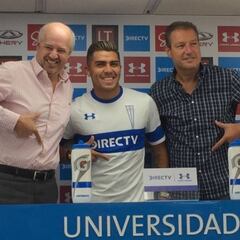 Pinares fue presentado en la UC: "Espero recuperar mi nivel"