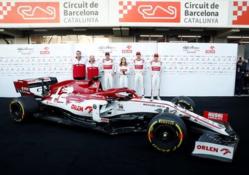 Modelo: Alfa Romeo Racing C39 Formula One | Pilotos: Kimi Räikkönen y Antonio Giovinazzi. 