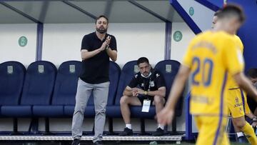 Fran Fernández en un partido