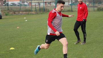 Muñoz, en su primera sesión como rojillo