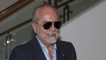 De Laurentiis, presidente del N&aacute;poles.