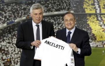 Las imágenes de la presentación de Ancelotti