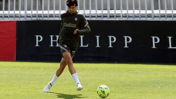 João Félix, en un entrenamiento.