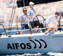 El Rey Felipe VI ya navega con el Aifos 500