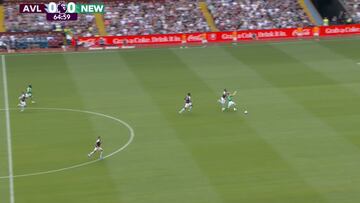 Resumen y goles del Aston Villa FC vs. Newcastle United, jornada 1 de Premier League