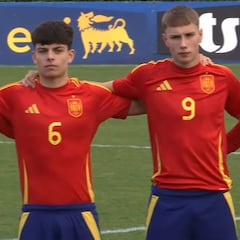 Arnu, titular con la sub-19 ante Ucrania en la victoria 3-1