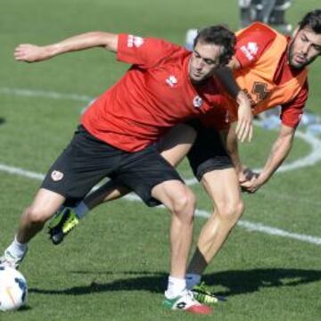 Raúl Baena se enfrentará por primera vez al Espanyol, el que fue su equipo desde el verano de 2007 y con el que debutó el Primera en 2009.