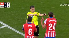 El penalti sobre Borja Iglesias que incendió el Metropolitano