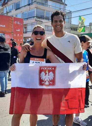 La ‘pareja mundialista’ que tuvo el PUMA Maratón de Viña: “Tengo mi corazón dividido”