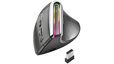 Evita dolores en la mano o la muñeca con este ratón ergonómico vertical